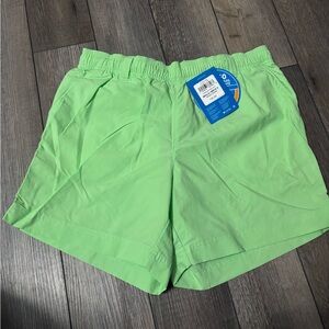 Columbia PFG Women’s Shorts 5” Inseam Neon Green Size: Medium